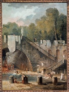 El lavado. Siglo XVIII