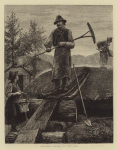 Carboneros en los Alpes de Hubert von Herkomer