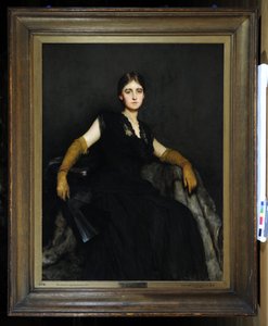 Transe, o Dama de Negro de Hubert von Herkomer