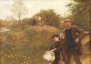 Avanzando, 1891 de Hubert von Herkomer