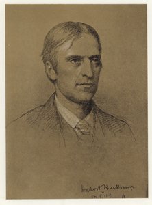 Autorretrato de Hubert Herkomer de Hubert von Herkomer