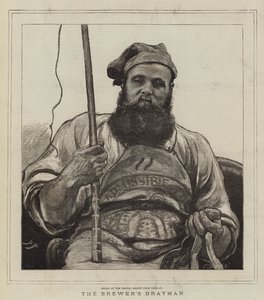 El carretero de la cervecería de Hubert von Herkomer