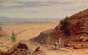 El camino entre Jerusalén y Jericó de Hubert von Herkomer