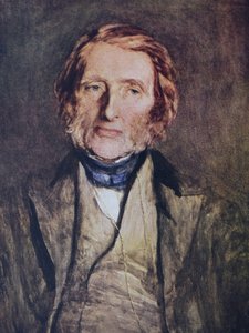Retrato de John Ruskin de Hubert von Herkomer