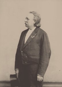 Retrato del organista y compositor Edmund Kretschmer 1830-1908 de Höffert