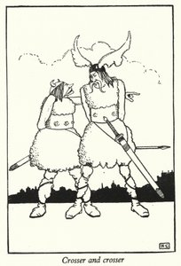 Cruzadora y cruzadora (litografía)