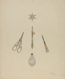 Juego de tocador de Hugh Clarke