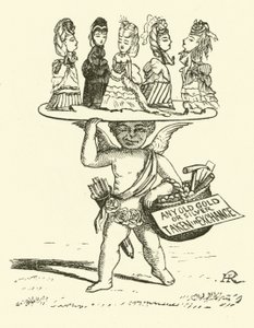Cupido vendiendo chicas por oro o plata