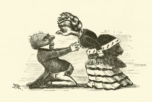 Marido dominado (grabado) de Hugh Rowley