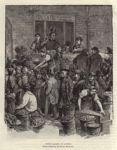 Covent Garden - una subasta de Hugh Thomson
