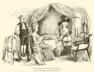 Peinados en el siglo pasado de Hugh Thomson