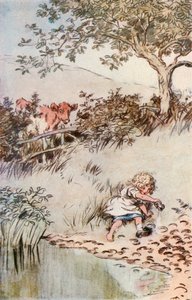 Aquí se sentó Eppie de Hugh Thomson