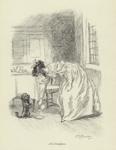 Ilustración para Amos Barton por George Eliot de Hugh Thomson