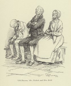 Ilustración para Amos Barton por George Eliot de Hugh Thomson
