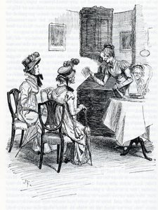 Ilustración para "Emma" de Jane Austen