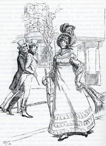 Ilustración para "Emma" de Jane Austen (ilustración) de Hugh Thomson
