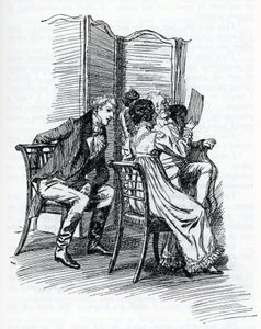 Ilustración para "Emma" de Jane Austen. Por Hugh Thomson