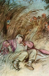 Ilustración para "El admirable Crichton" de J M Barrie