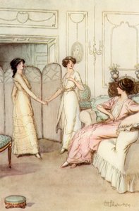Ilustración de El admirable Crichton de J. M. Barrie de Hugh Thomson