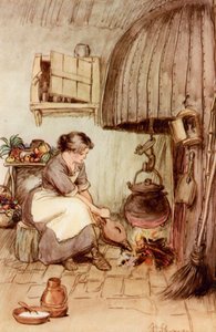 Ilustración de El admirable Crichton de J. M. Barrie de Hugh Thomson