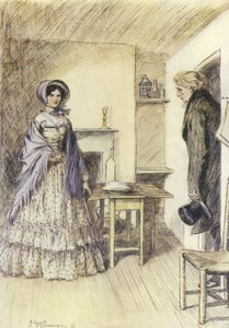 Ilustración para el arrepentimiento de Janet por George Eliot