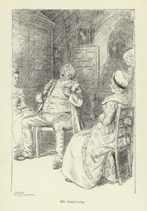 Ilustración para la historia de amor de Mr. Gilfil por George Eliot