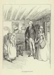 Ilustración para la historia de amor de Mr. Gilfil por George Eliot