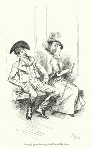 Ilustración para La abadía de Northanger de Jane Austen