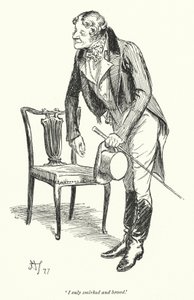 Ilustración para Persuasión de Jane Austen de Hugh Thomson