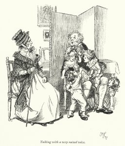Ilustración para Persuasión de Jane Austen de Hugh Thomson