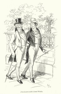 Ilustración para Persuasión de Jane Austen de Hugh Thomson