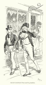 Ilustración para Persuasión de Jane Austen de Hugh Thomson