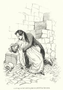 Ilustración para Persuasión de Jane Austen (litografía) de Hugh Thomson