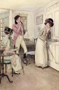Ilustración para Quality Street de Hugh Thomson