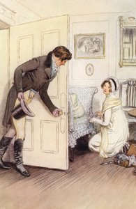 Ilustración para Quality Street de Hugh Thomson