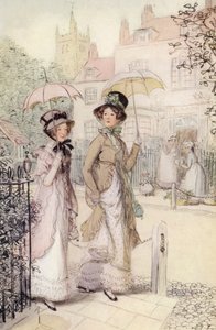 Ilustración para Quality Street de Hugh Thomson