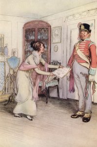 Ilustración para Quality Street de Hugh Thomson
