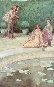 Ilustración de Como gustéis de Shakespeare de Hugh Thomson