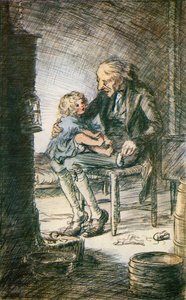 Invitando a Silas con mucha Risa de Hugh Thomson