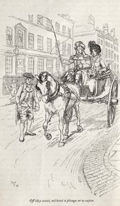La abadía de Northanger de Jane Austen de Hugh Thomson