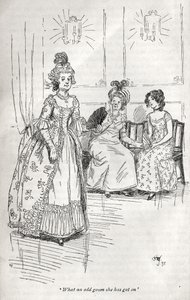 La abadía de Northanger de Jane Austen de Hugh Thomson