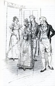 El baile en la posada de la Corona de Hugh Thomson