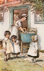 Como pequeños perros cara a cara de Hugh Thomson