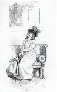 La Sra. Elton (ilustración)