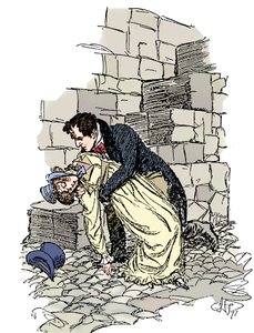 Escena de Persuasión de Jane Austen, 1897
