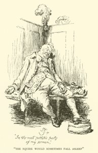 El escudero a veces se quedaba dormido de Hugh Thomson