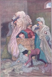 "Lo cubren con lino sucio", ilustración de 