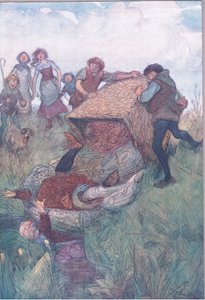 "Arrojado al Támesis", ilustración de 