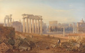 Vista del Foro de Roma de Hugh William Grecian Williams