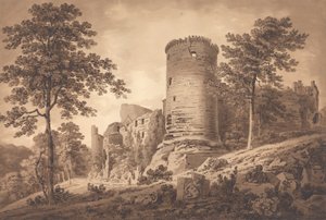 Ruinas del castillo de Hugh William Williams